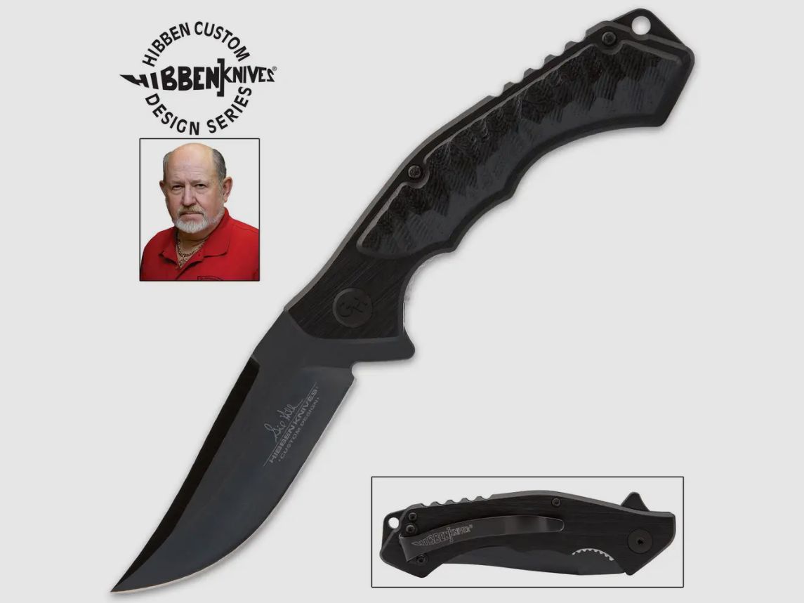 Hibben Black Whirlwind Taschenmesser | 93235