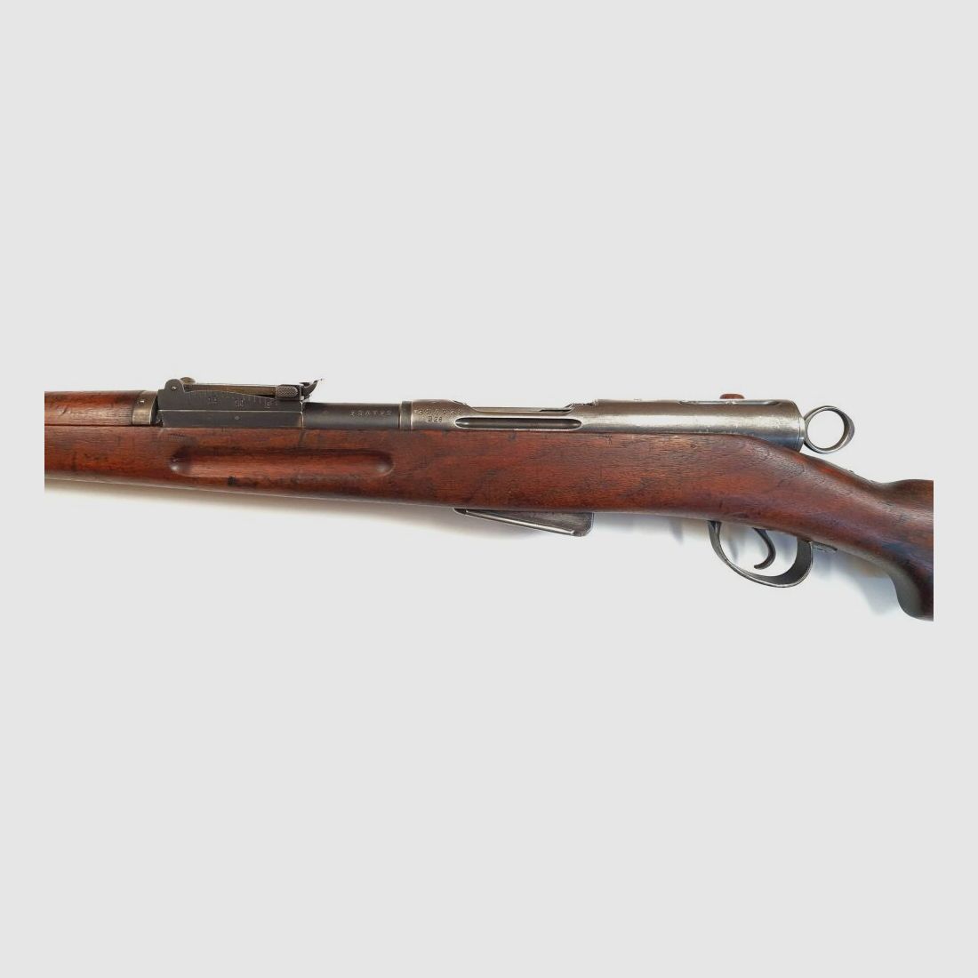Fabryka broni Bern karabina powtarzalna Gewehr IG1911 Kaliber 7,5x55 szwajcarski kompletny z dopasowanymi numerami
