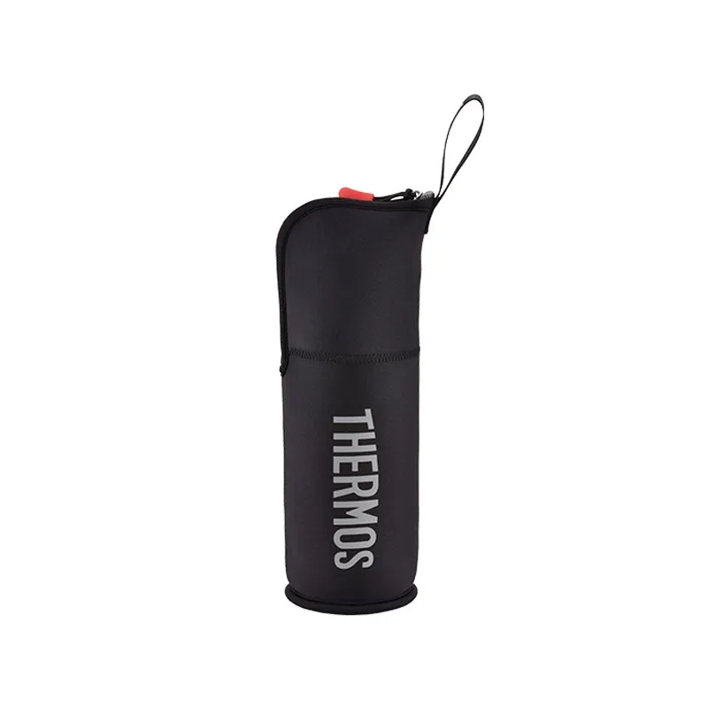 Leichte Bergthermoskanne Thermos – schwarz, Fassungsvermögen 0,9 l mit Thermohülle, Bild 3 von 3