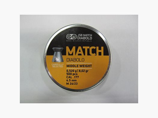 JSB MATCH RIFLE 4,5 8,02 GR