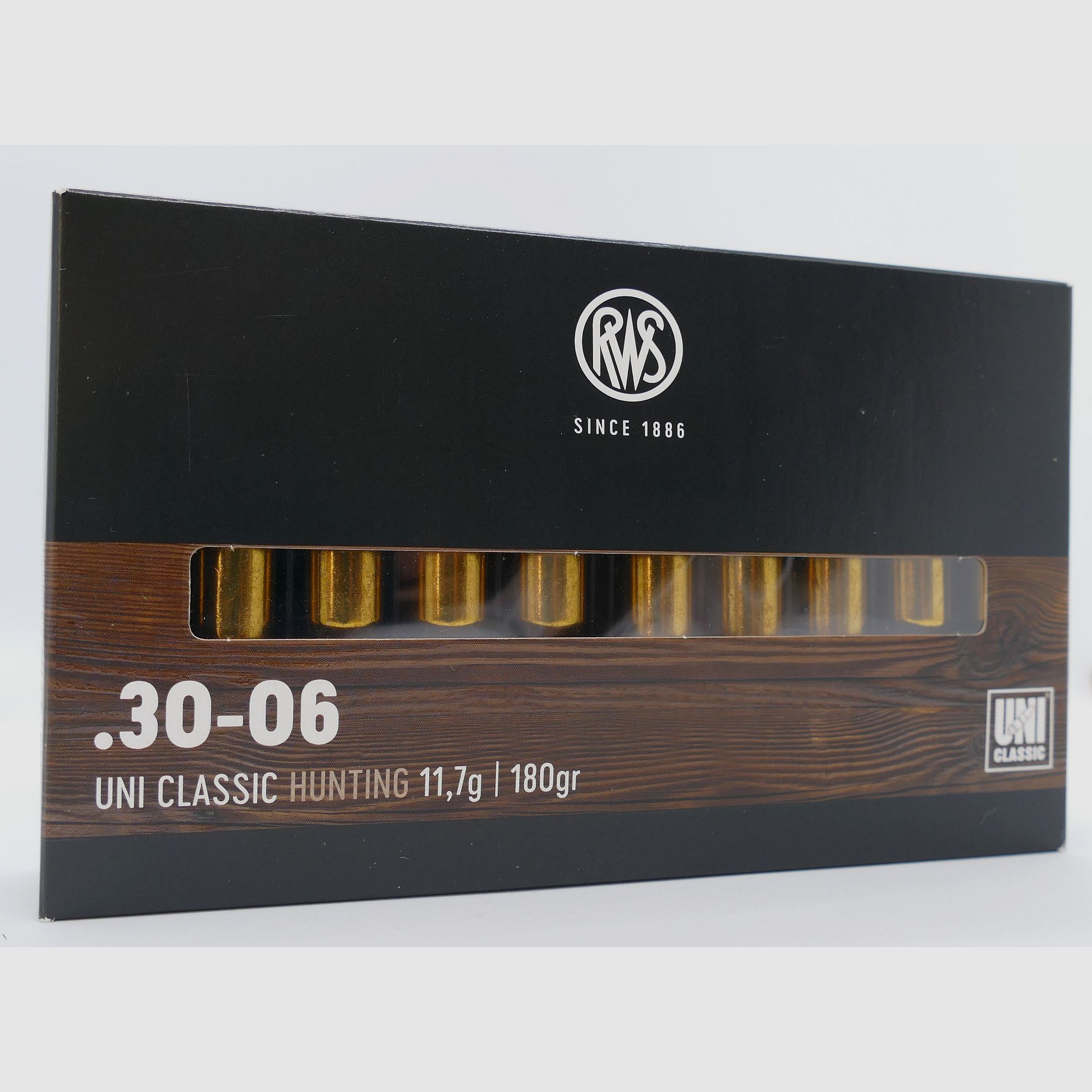 RWS .30-06 Uni Classic 11.7g/180gr. Rifle Cartridges