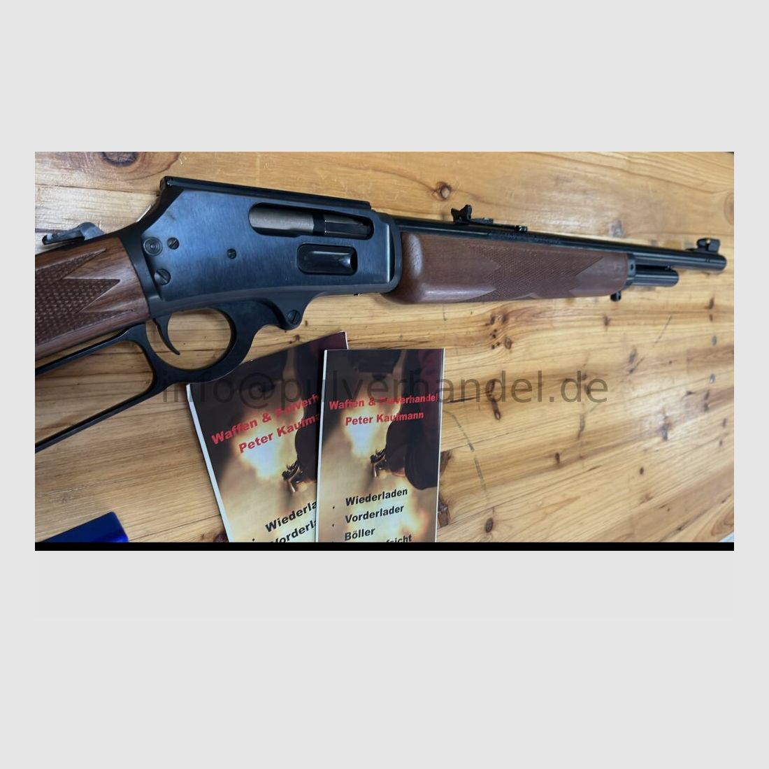 Marlin 1895 G mit Schiene und Kompensator mit Kompensator, Kaliber .45-70Gov