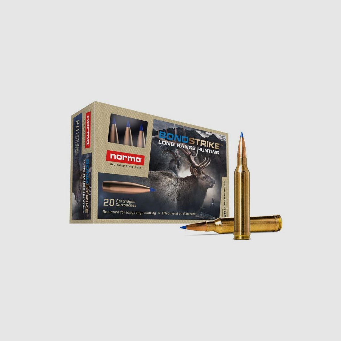NORMA 7mm Rem. Mag. Bondstrike Extreme 10,7g/165gr – 20 stuks