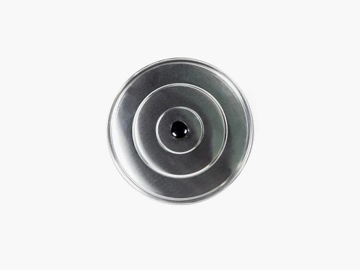 Paelladeckel mit Bakelitgriff aus Aluminium