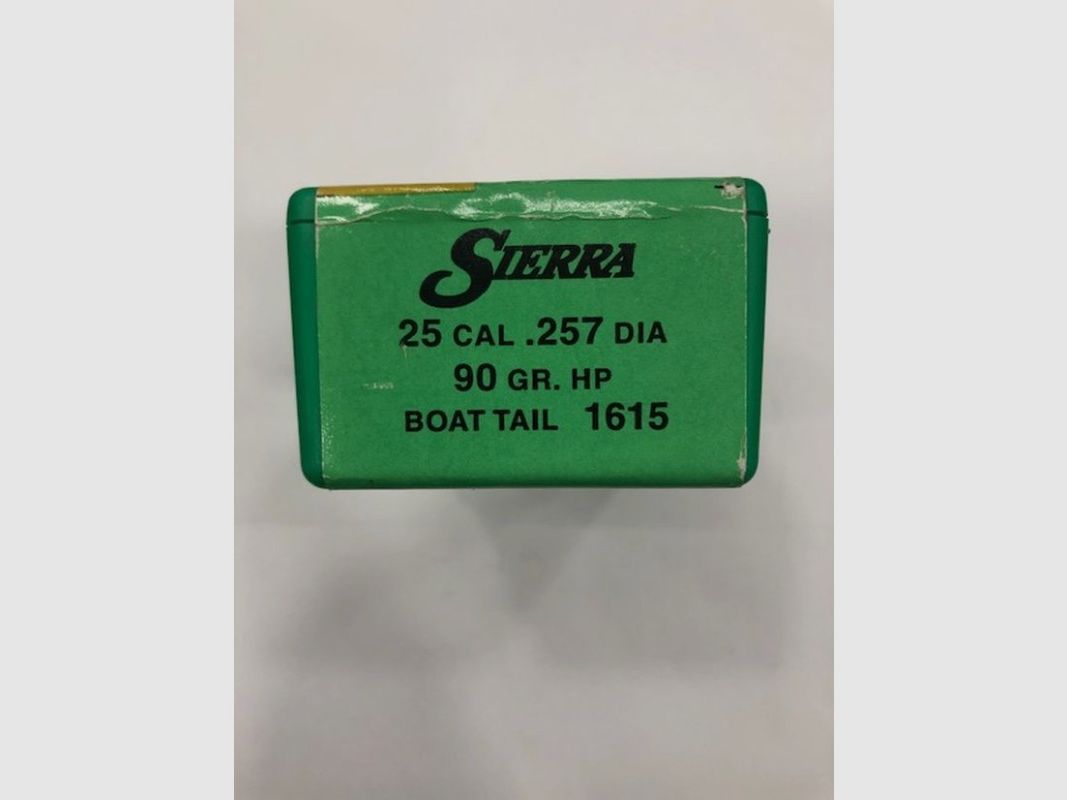 SIERRA GESCHOSSE CAL25 90 GR HP, Bild 1 von 2