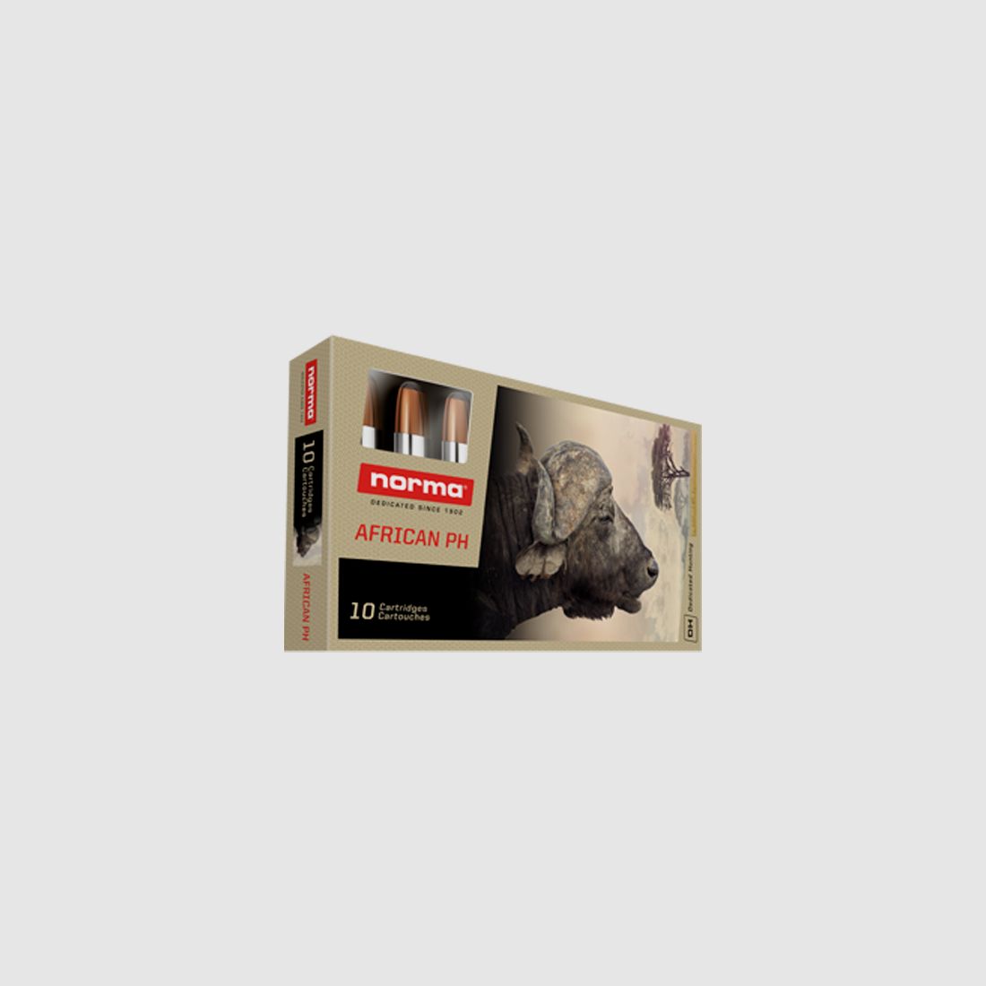 Norma African PH Softpoint Round Nose .416 Rem. Mag. 29.2g, immagine 1 di 2