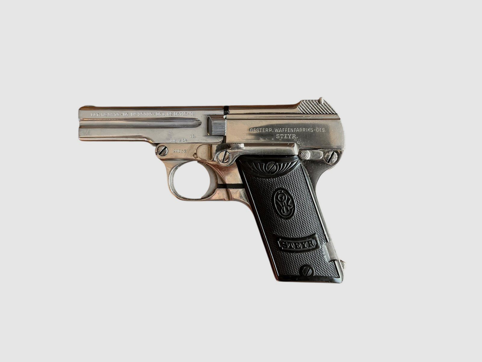 Steyr 1908 pistol | 7.65 Br | Austria-Hungary 1914, image 1 of 6