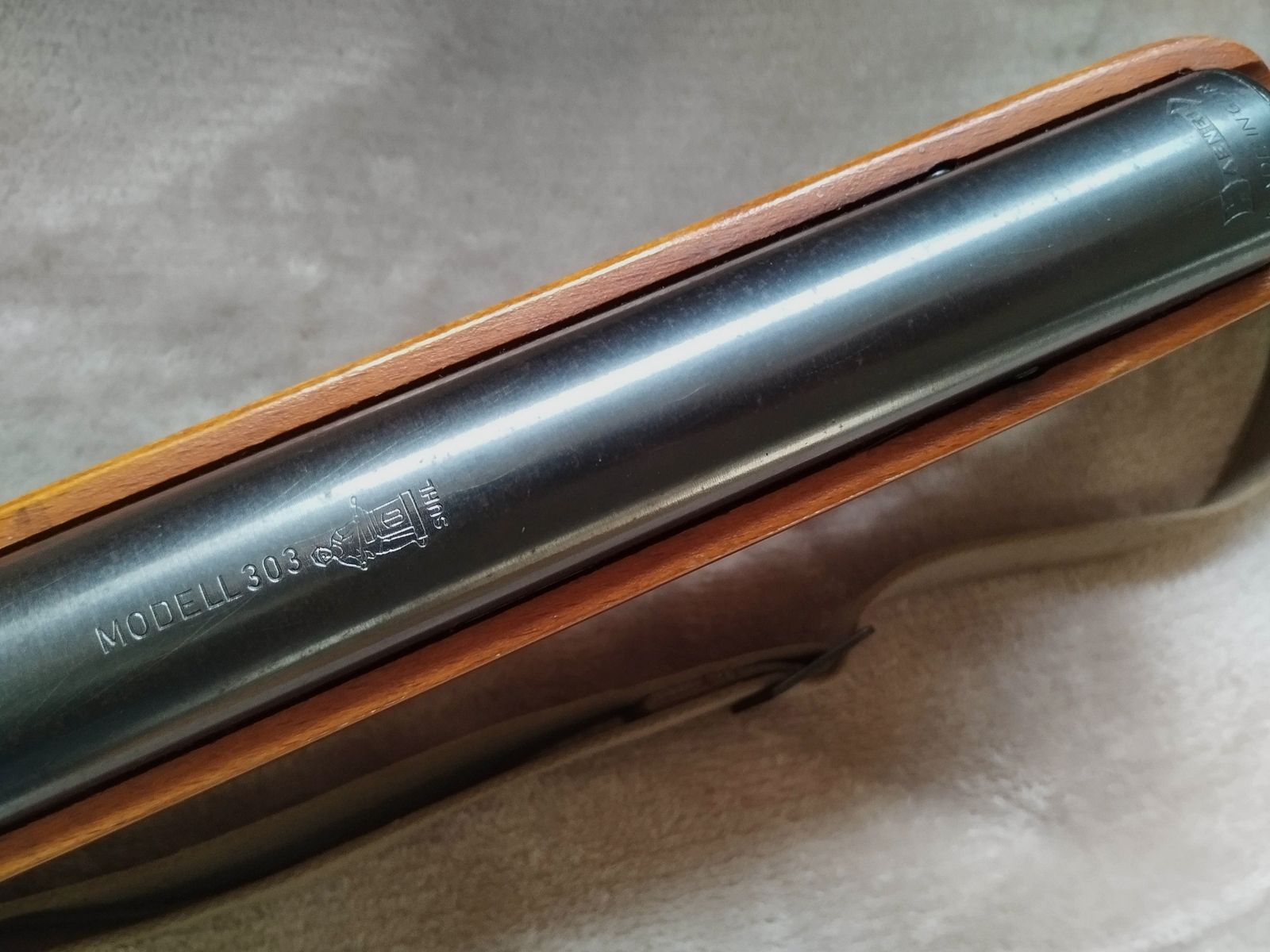 Haenel 303 -6 con correa de transporte