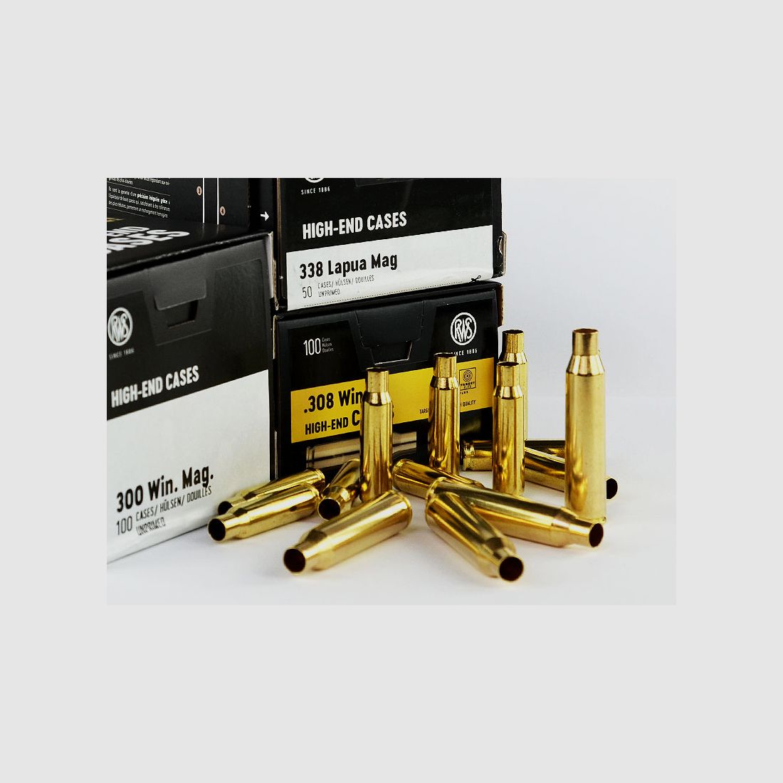 RWS łuski 1 opakowanie .308 Winchester (100 sztuk po 1,09 €*)