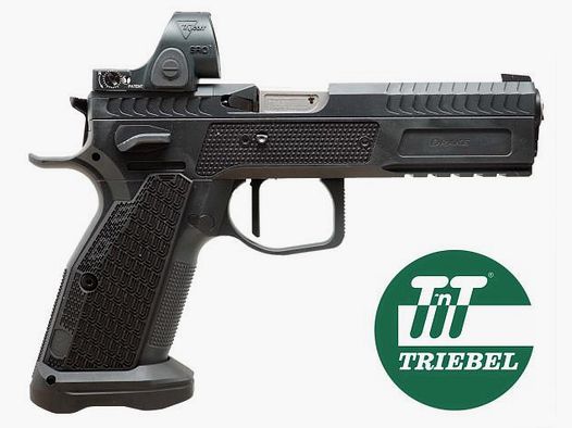 PHOENIX SwissMade Pistol Mod. Drake Optical -5' 9mmLuger BLACK
