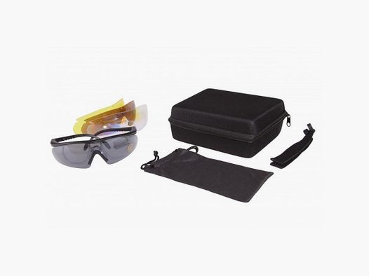 DELTA TACTICS Ballistische Bril Kleur Zwart