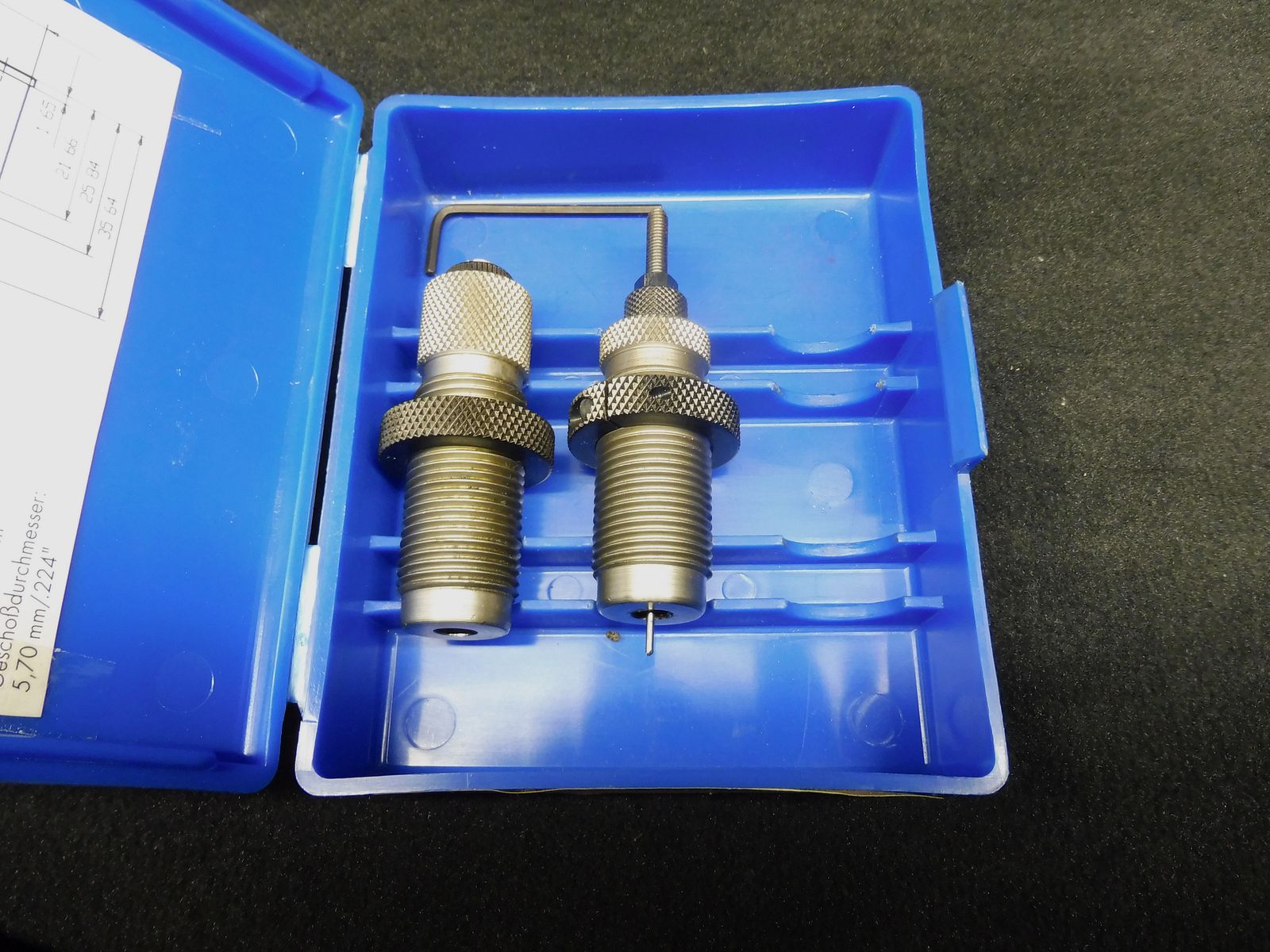 SIMPLEX-MATRIZENSATZ .22HORNET FL DIE SET