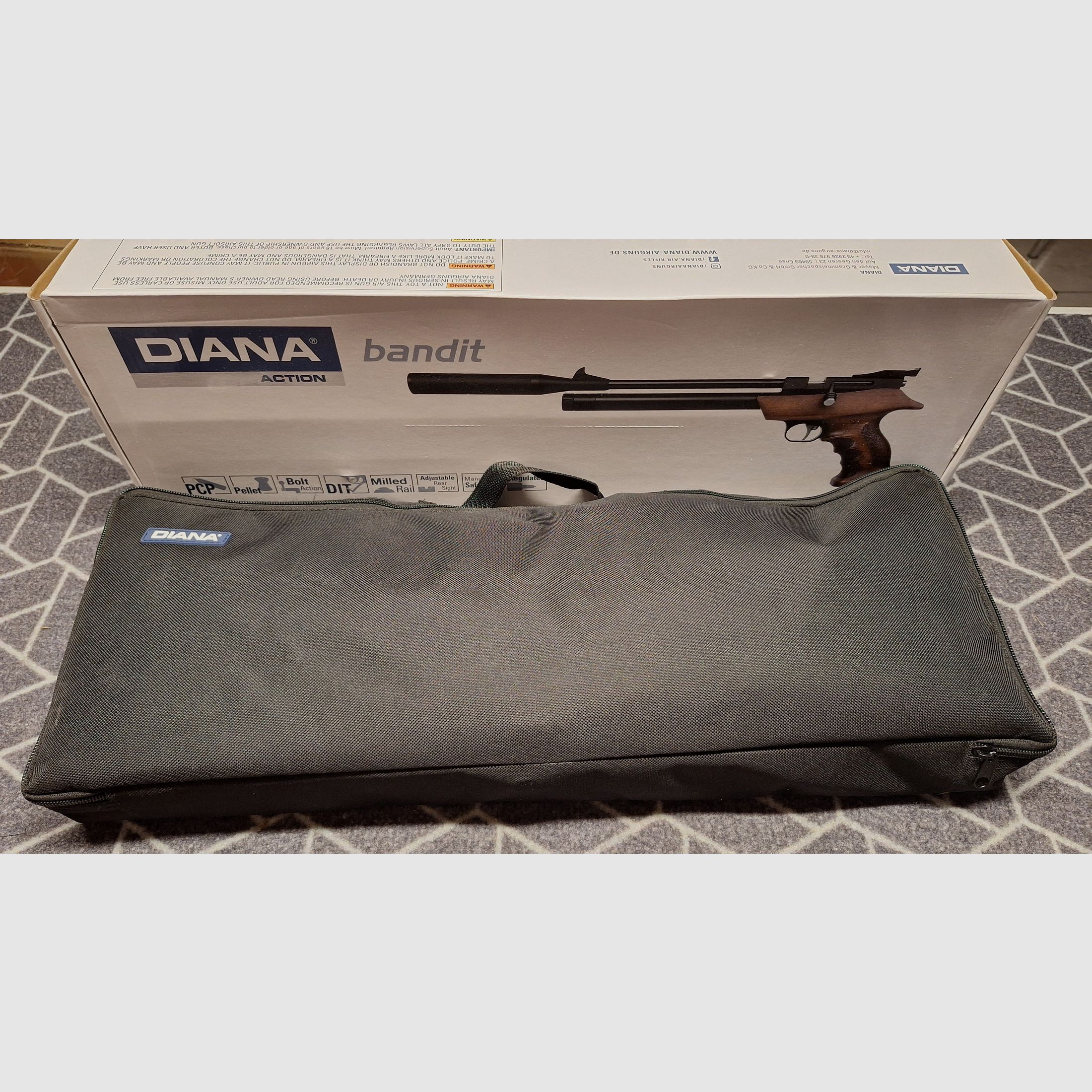 Diana Bandit Gen II PCP Tactical-Umbau Einmalig!