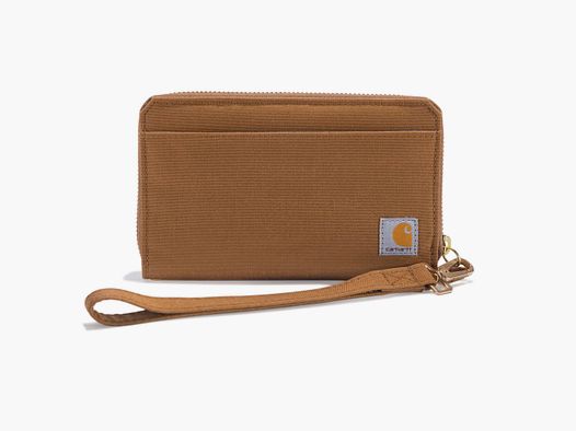 Carhartt Nylon Duck Lay-Flat Clutch Wallet Carhartt® Brown