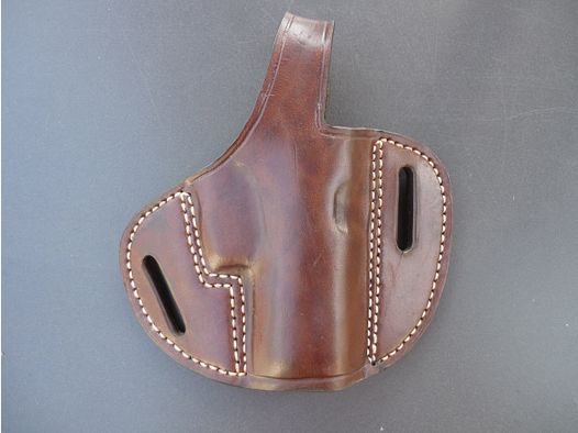 HKDesign Holster Art. Nr. 015 , Security Pancake Holster für CZ75 Compact - Rechtshänder 