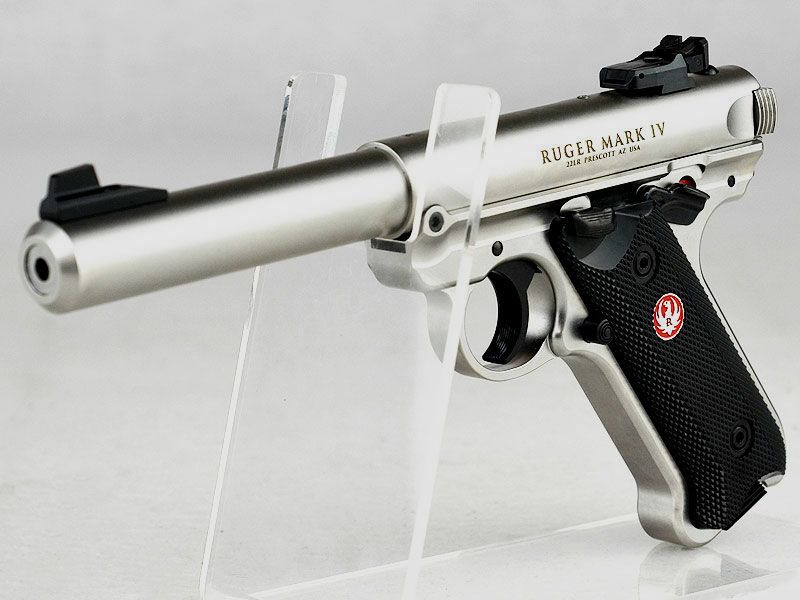 RUGER	 Mark IV Target Stainless 5,5 Zoll