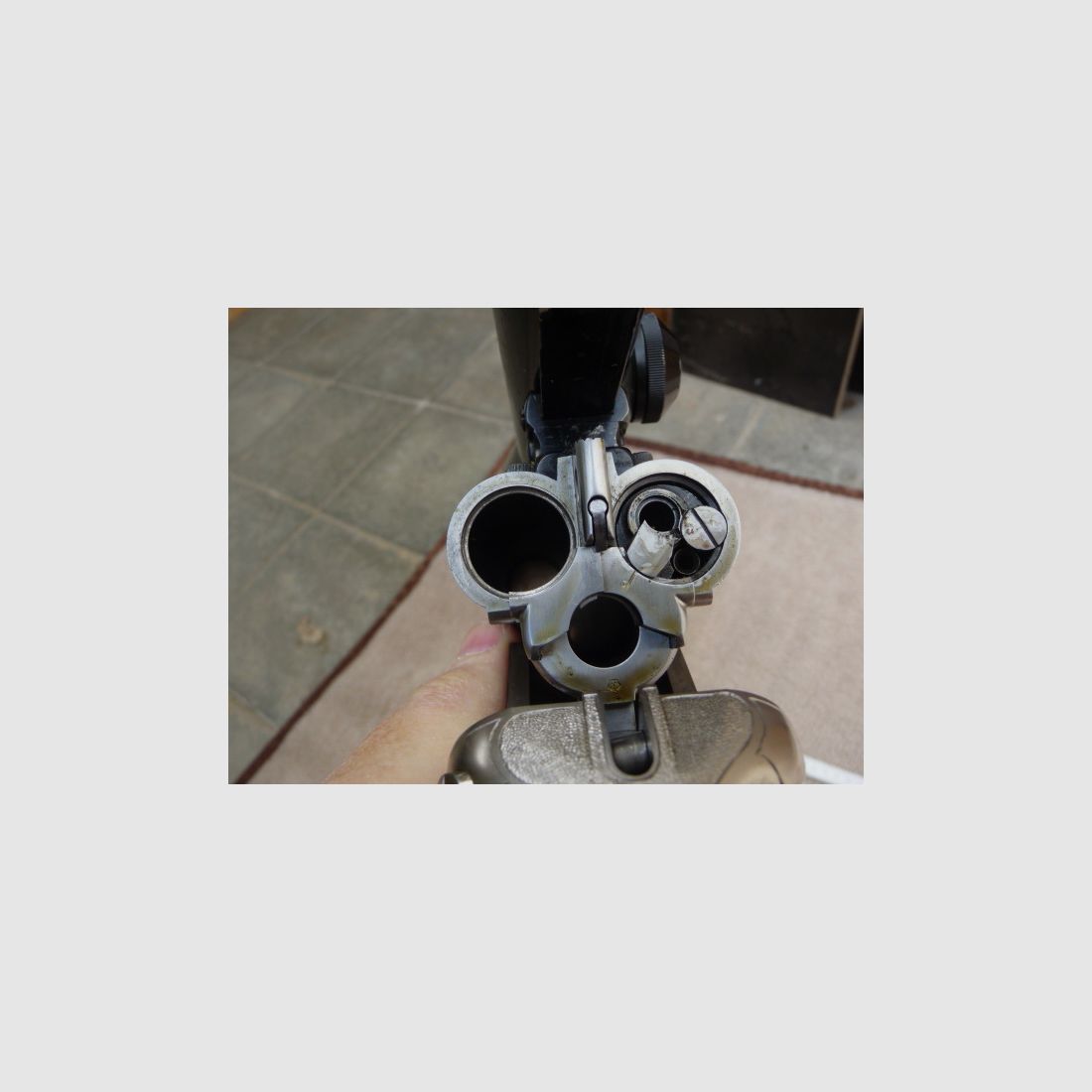 Wiercenie Krieghoff Trumpf, .30-06 i 20/76, sep. napięcie kulowe, EL 44 Extra .22 Mag., Zeiss 2,5-10x52 A4