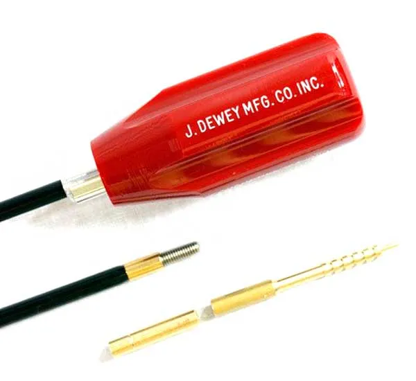 Wycior powlekany nylonem cal .38/.357/9 mm - J Dewey Rods / 38C-12