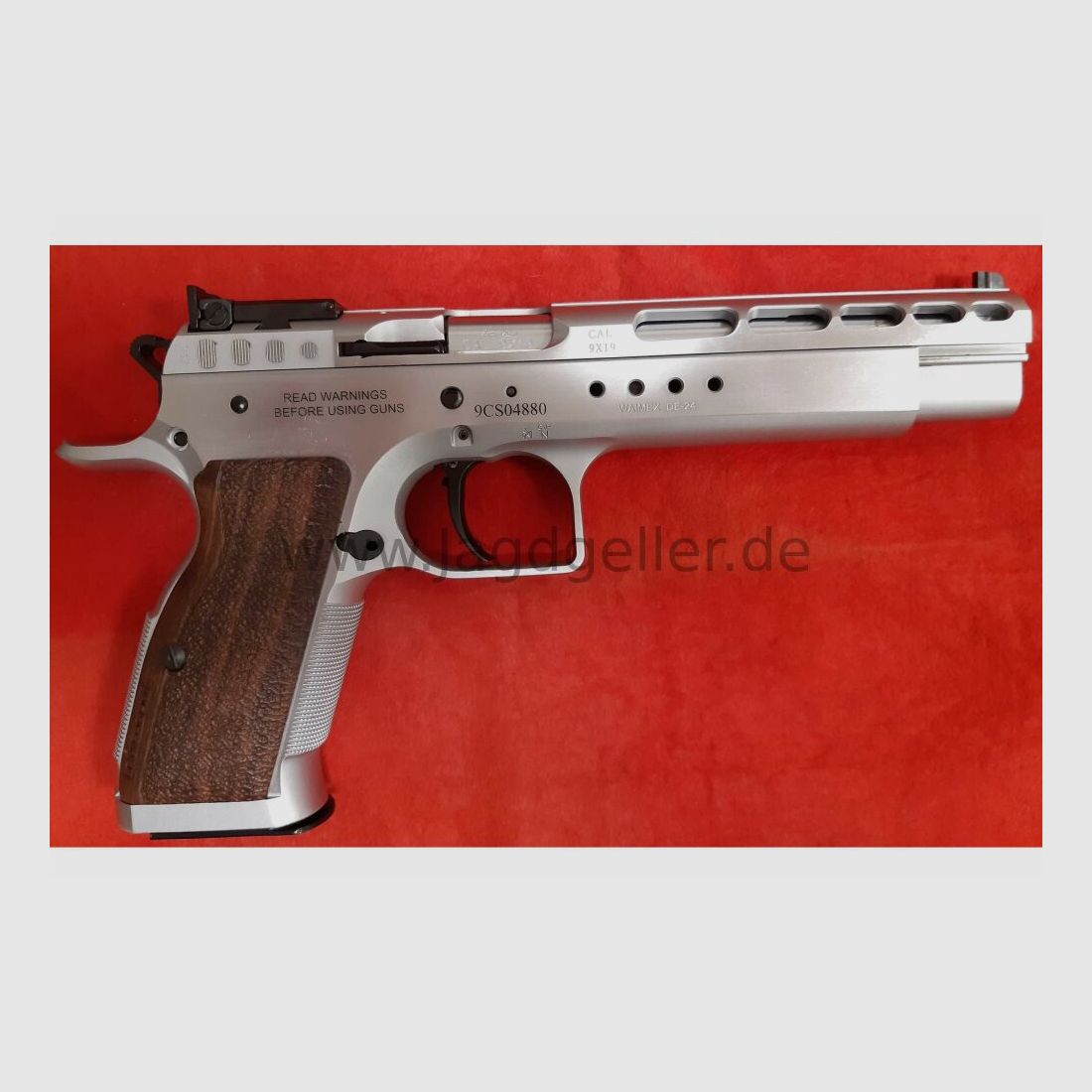 Tanfoglio P19 Gold-Match BDS 6" Lauf 9mmLuger