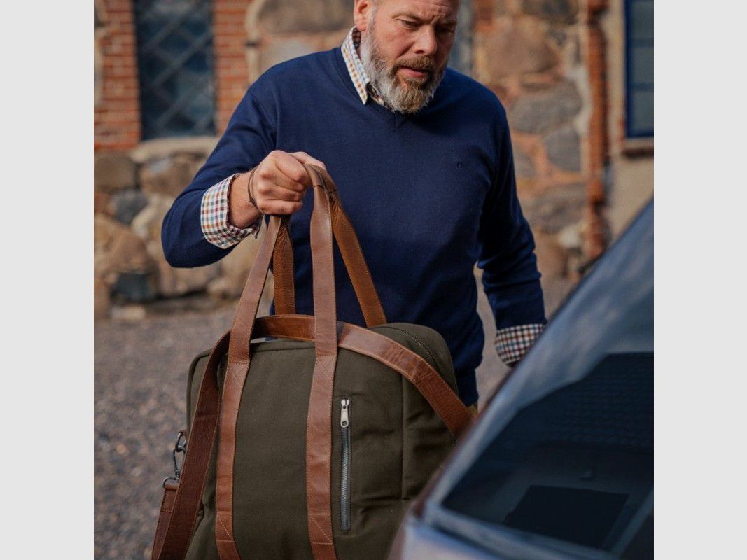 Härkila Travel Bag 30L Warm Olive, 3801077-80, image 8 of 12