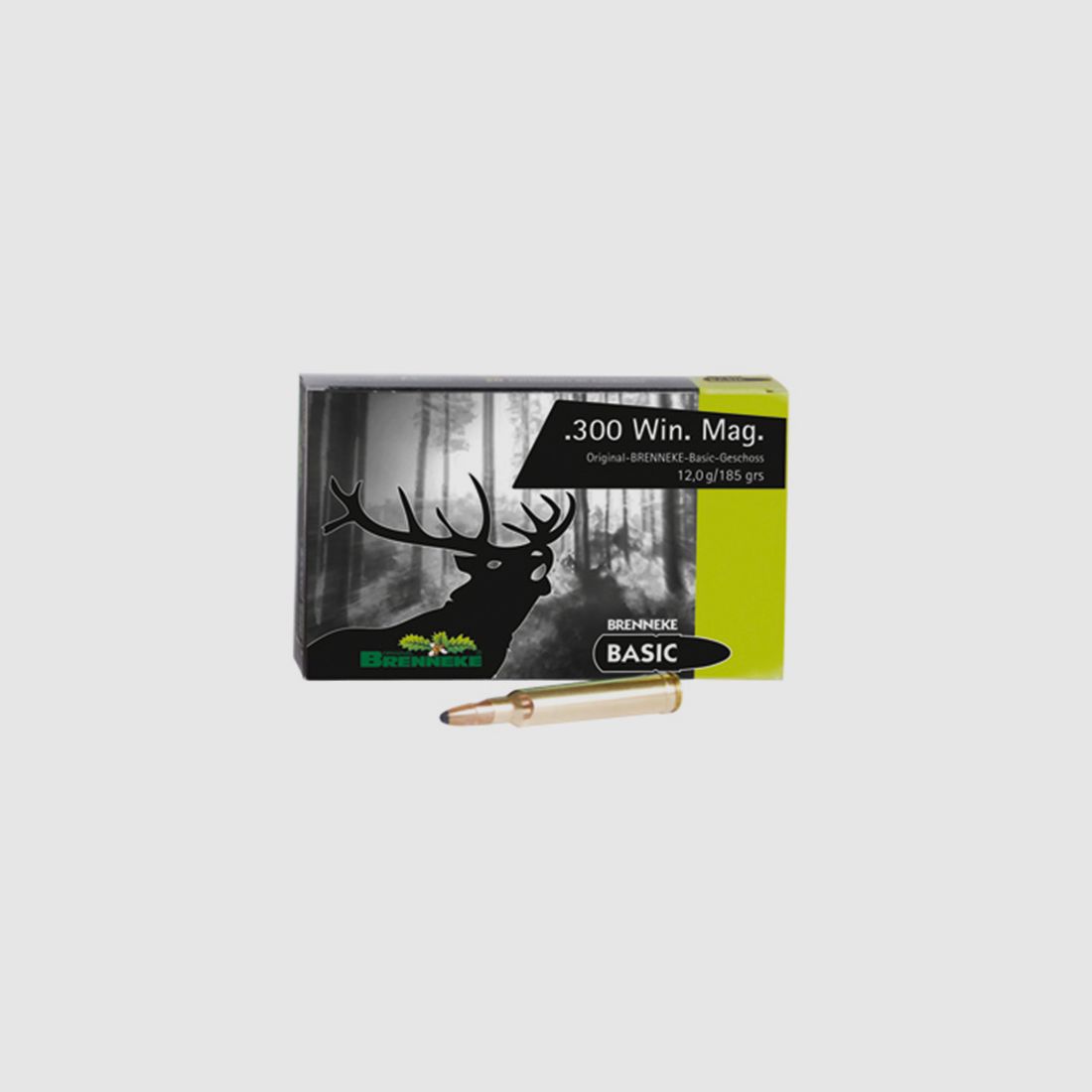 Brenneke .300 Win. Mag. 185GR Basic 20 patronen