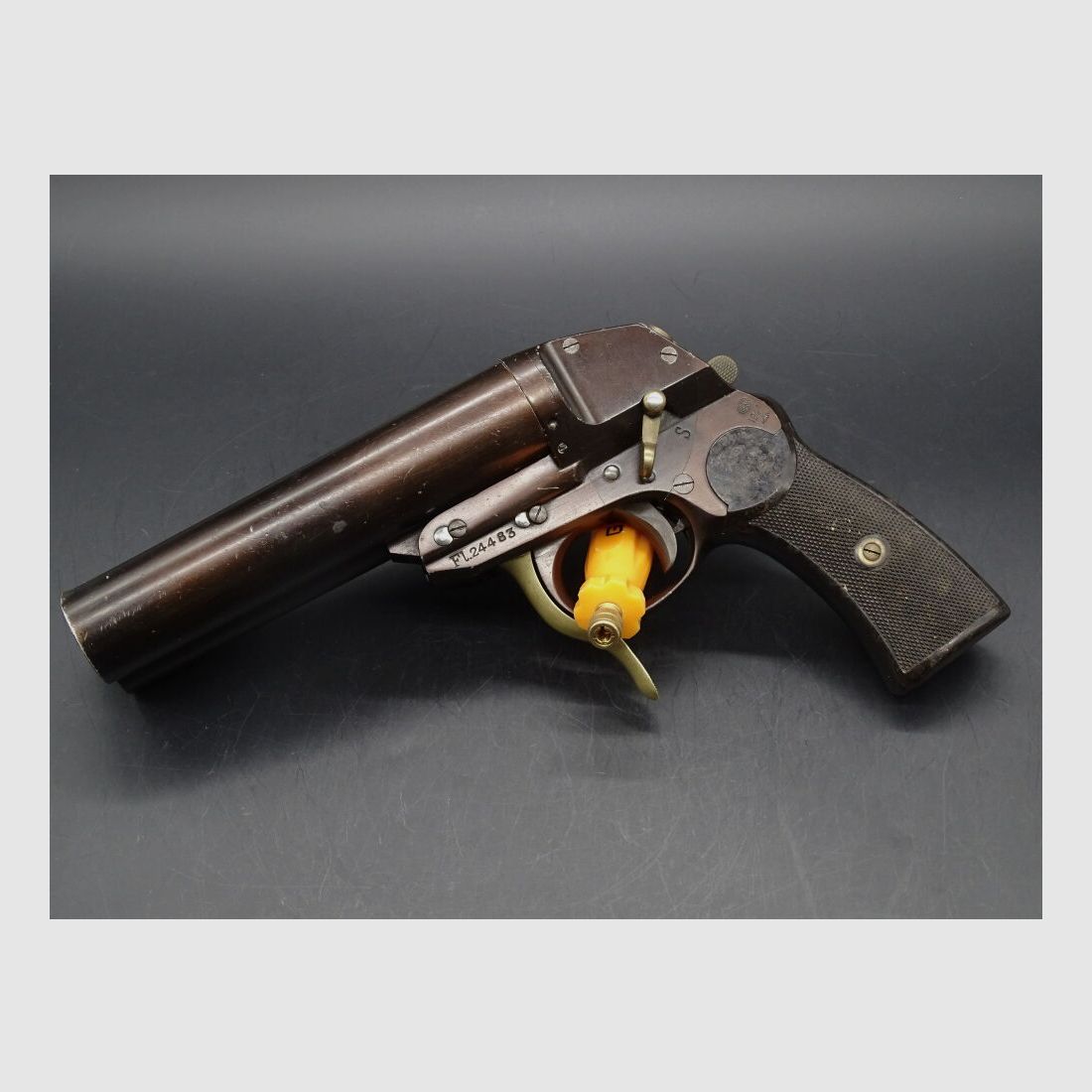 Emil Eckoldt EcKo Pistola a doppia canna L Luftwaffe 1941 Calibro 4 Pistola a doppia canna