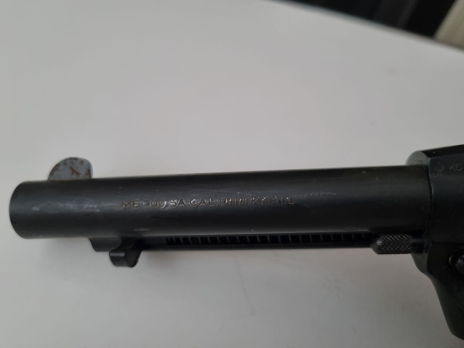 Western Revolver ME 900 SA in 9mm Knall PTB 217 