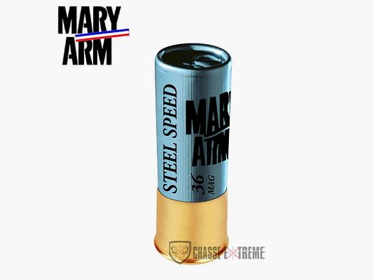 25 Cartucce MARY ARM Steel Speed 36gr Cal 12/76 Pb 4+5