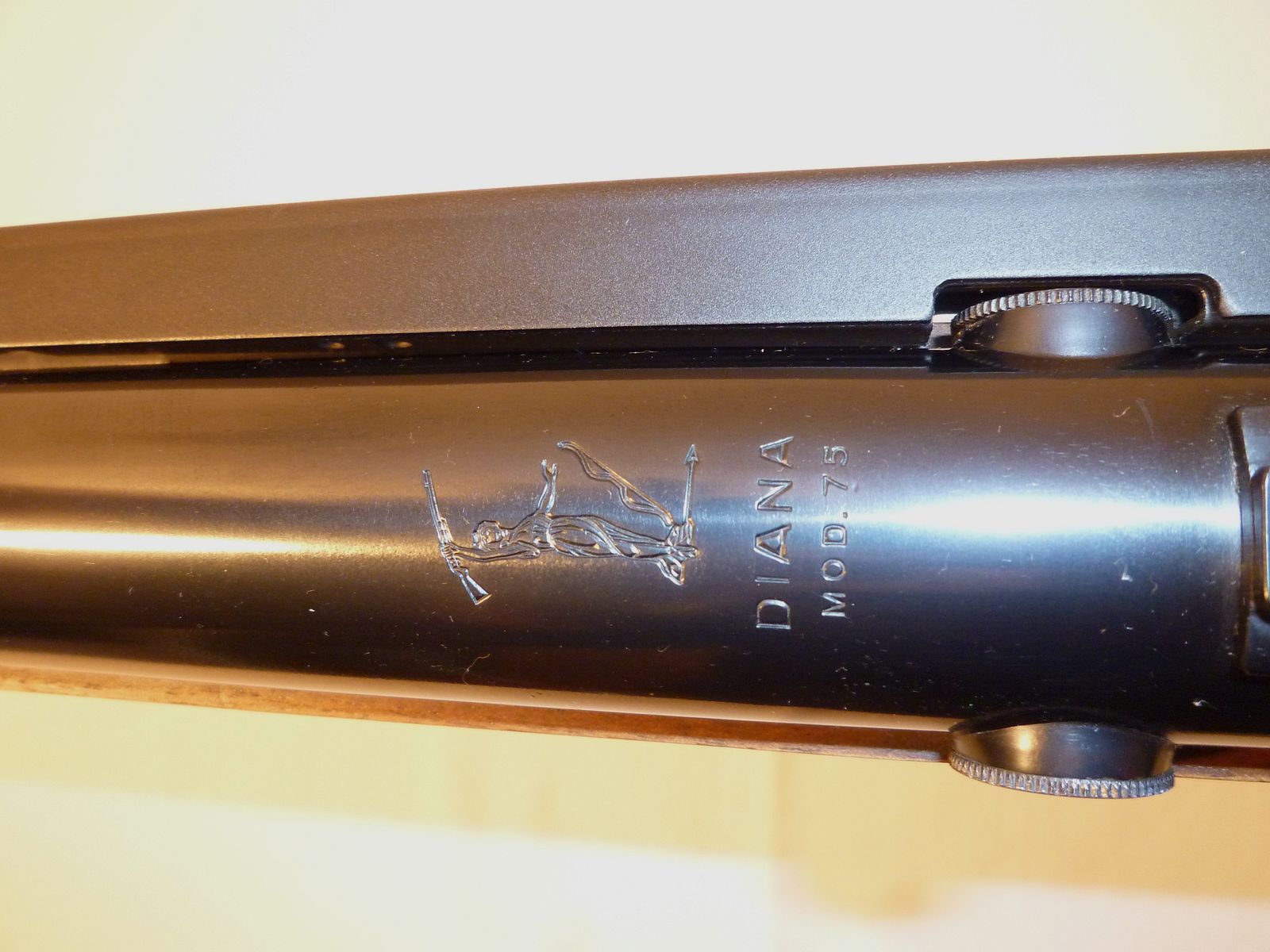 Match-Luftgewehr Diana 75 rechts Seitenspanner TOP ERHALTUNG !!