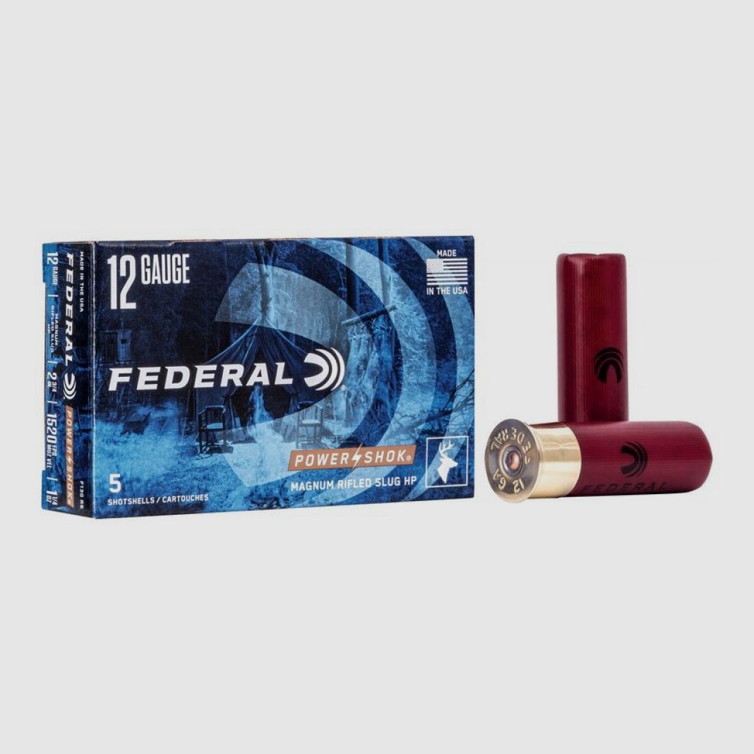 FEDERAL Patronen SEMIMAGNUM RIFLED SLUG F130