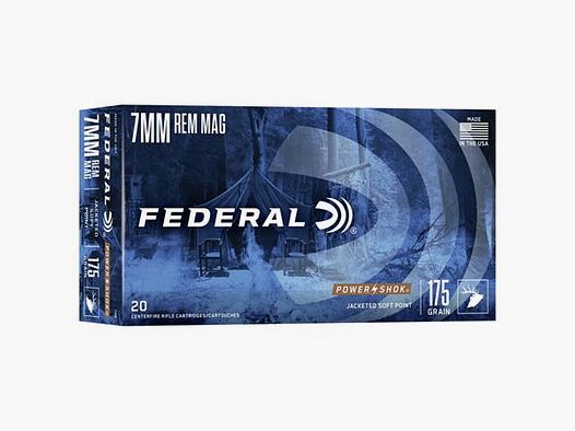 Munizioni Federal Power Shok - Cal. 7mm Rem. Mag.