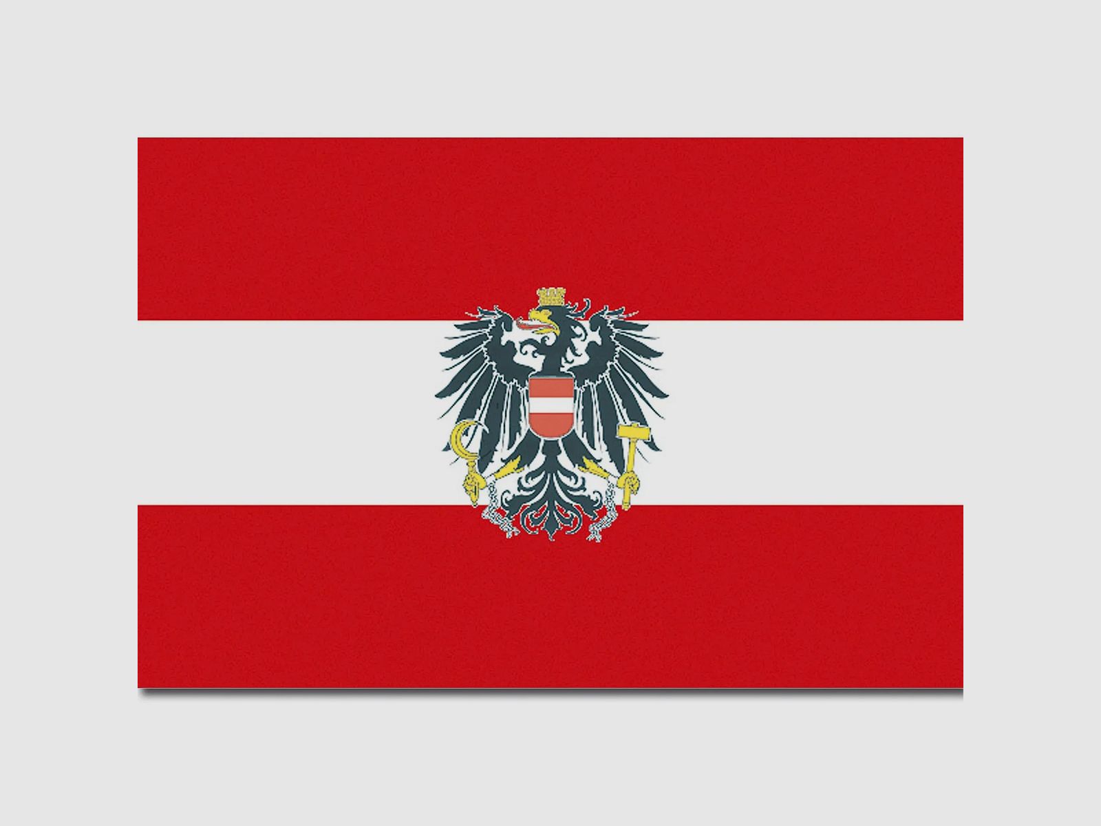 Diverse Flagge Österreich