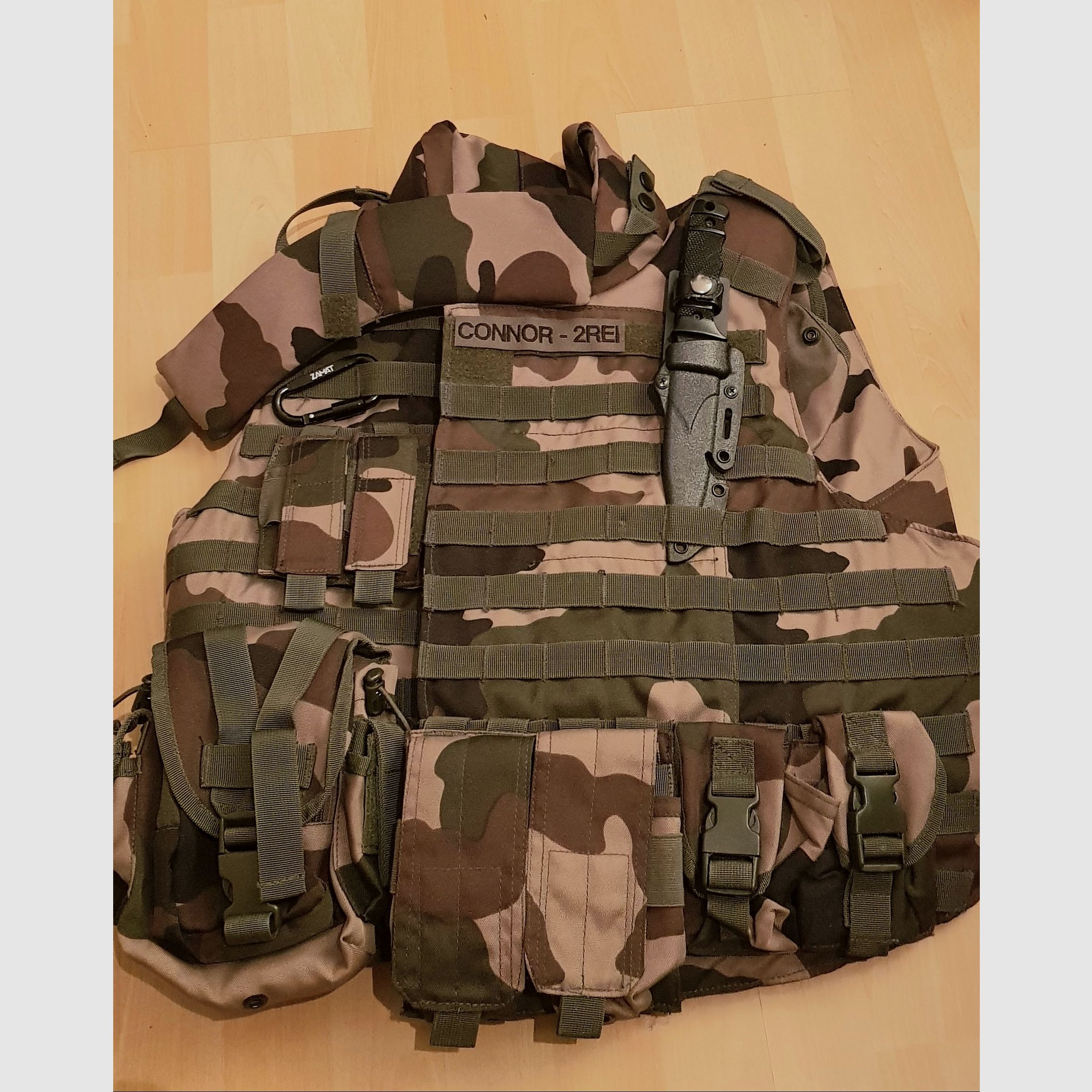 Plate carrier Foreign Legion cce/camouflage