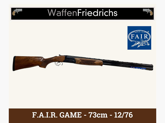 FAIR GAME - F.A.I.R. Game - Wapens Friedrichs