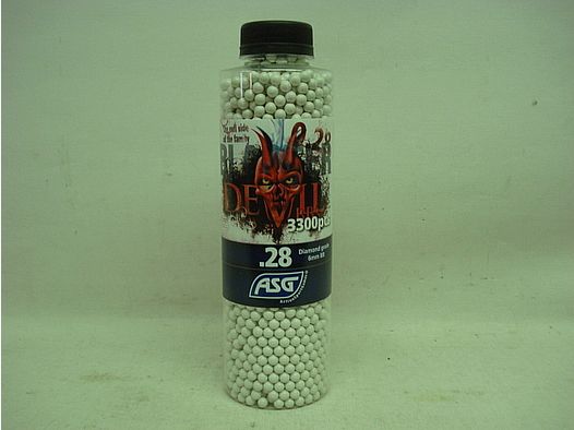 BB´s 0,28g/3.300stk/weiß - Blaster Devil/6mm