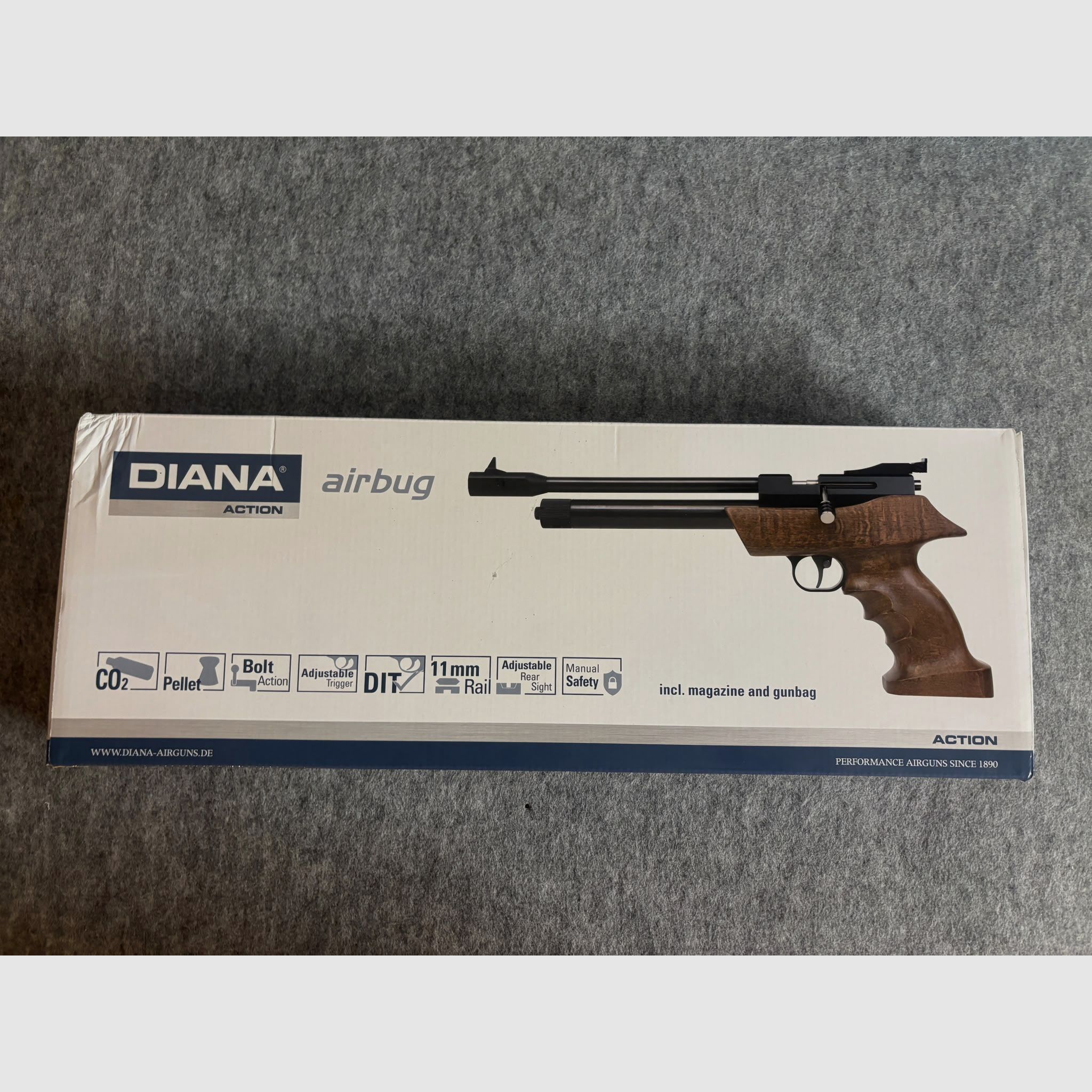 Diana Airbug Co2 Pistole 4,5 mm Diabolo, Bild 4 von 4