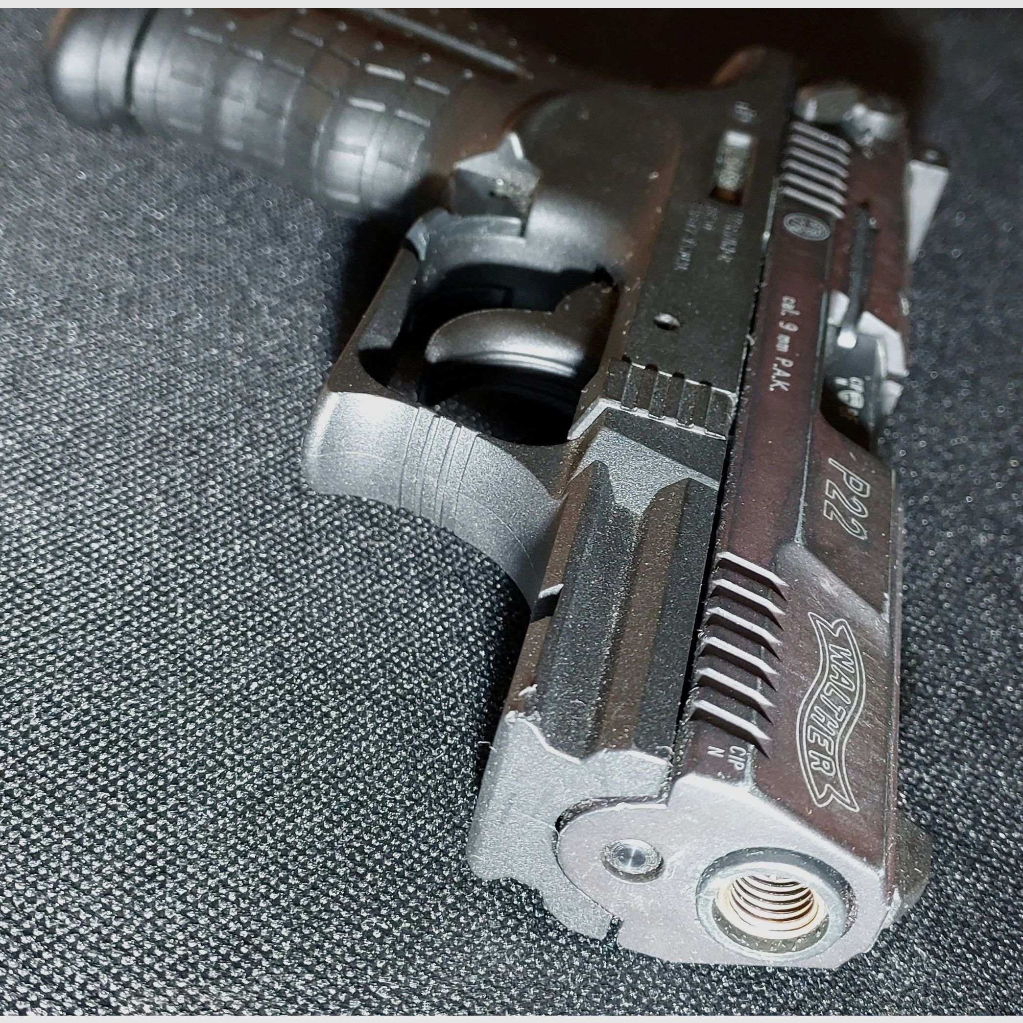 Walther P22 (P 22 Classic) Schreckschusspistool 9mm P.A.K. zwart (PTB 778)