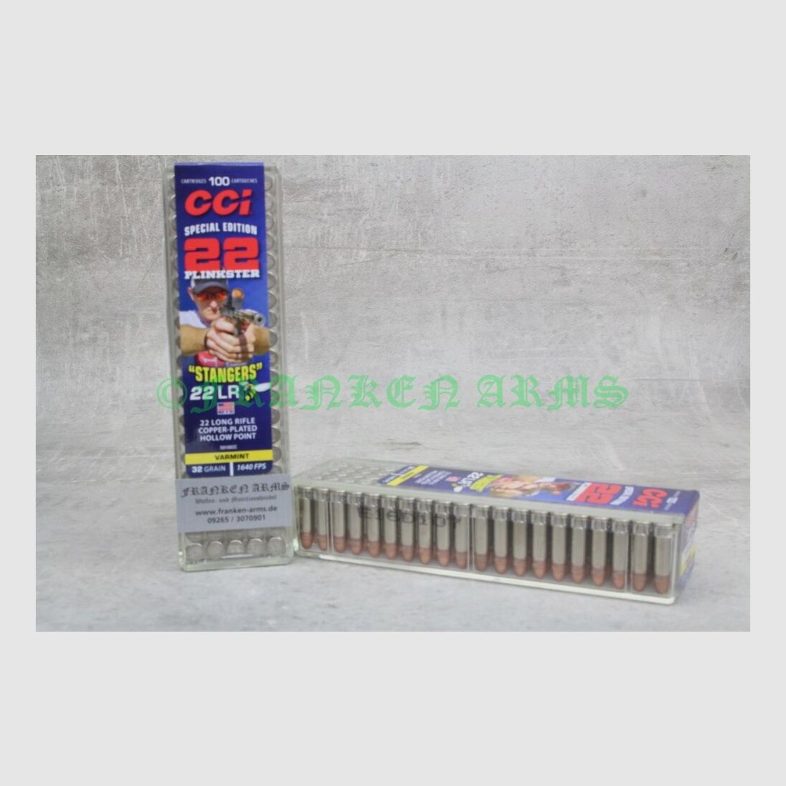 CCI Stangers .22LR Plinkster Editie 32gr. 2,07g 100Stuks Staffelkortingen