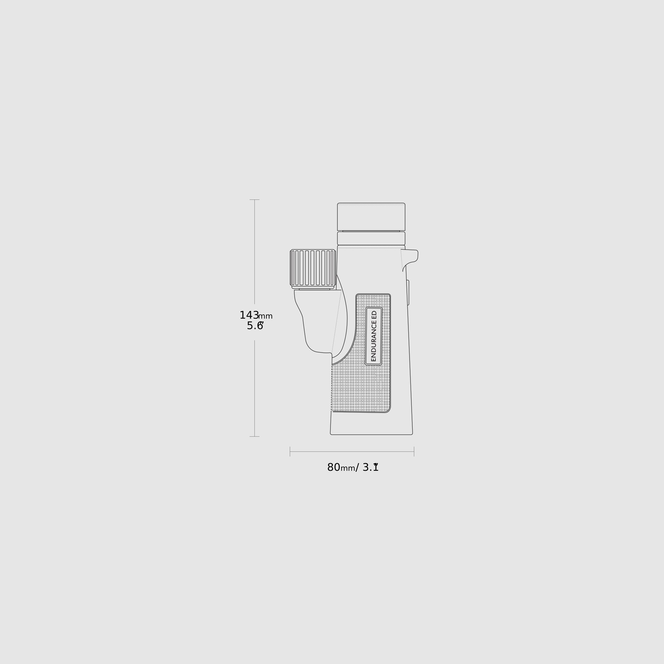HAWKE 36320 Monokular Endurance ED 8x42 Grün