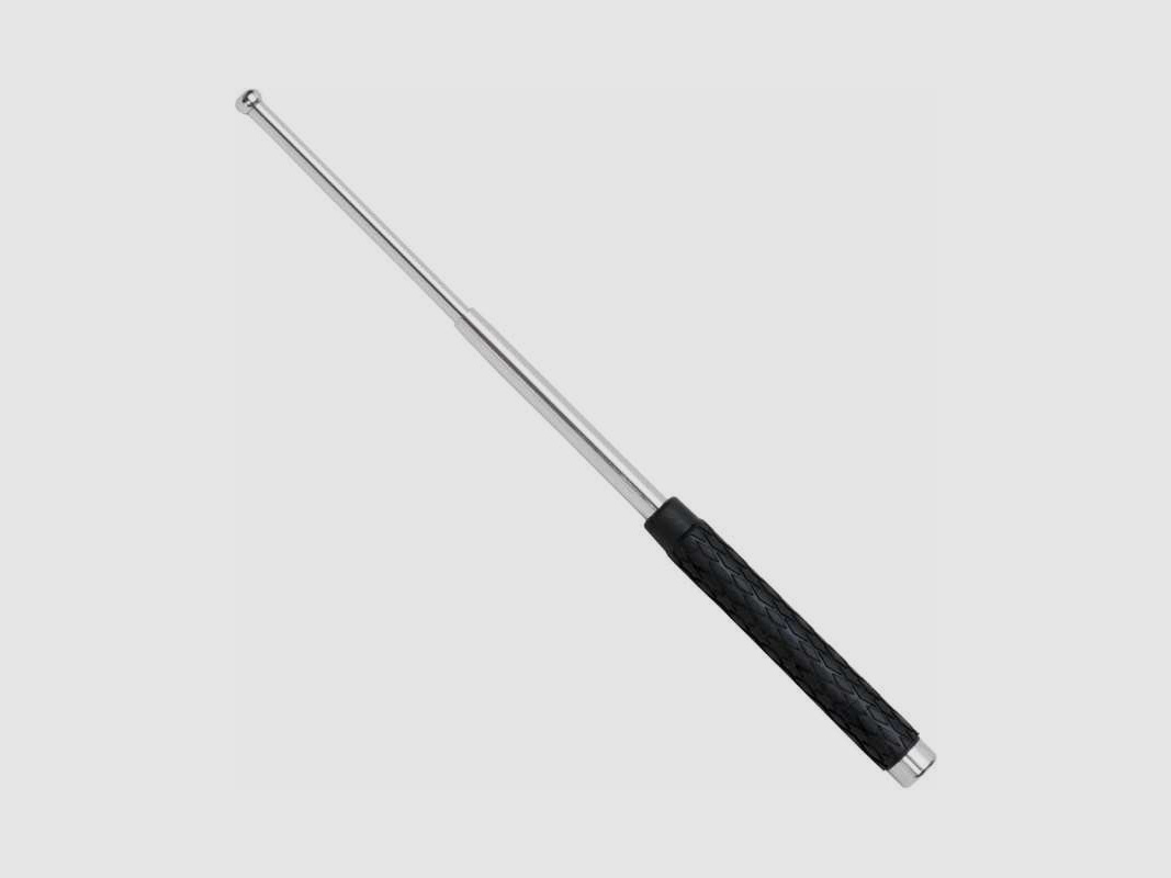 BlackField Teleskop-Schlagstock 21" Hartgummi voll verchromt