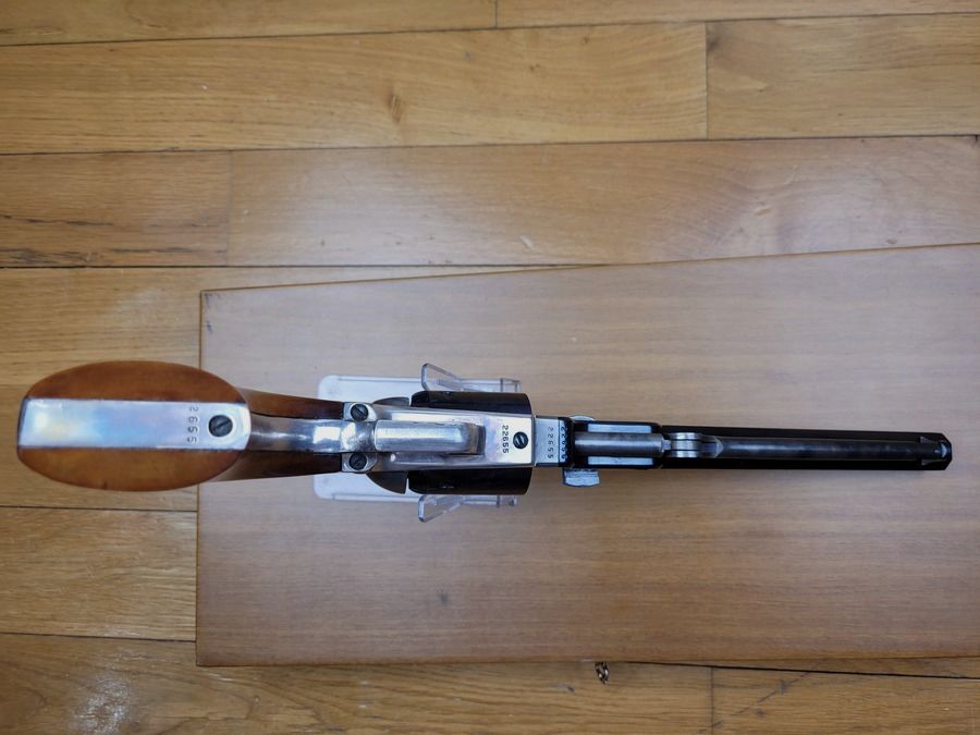 Zeer mooie Colt zwartpoeder revolver – Mod. 1851 Navy – ZELDZAAM COLT USA fabricage (niet Italiaans!) uit 1977 – 6 schoten – kaliber 36 – uitstekende staat, afbeelding 11 van 27