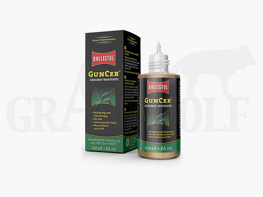 Ballistol GUNCER Ceramic Gun Oil Liquid 65 ml
