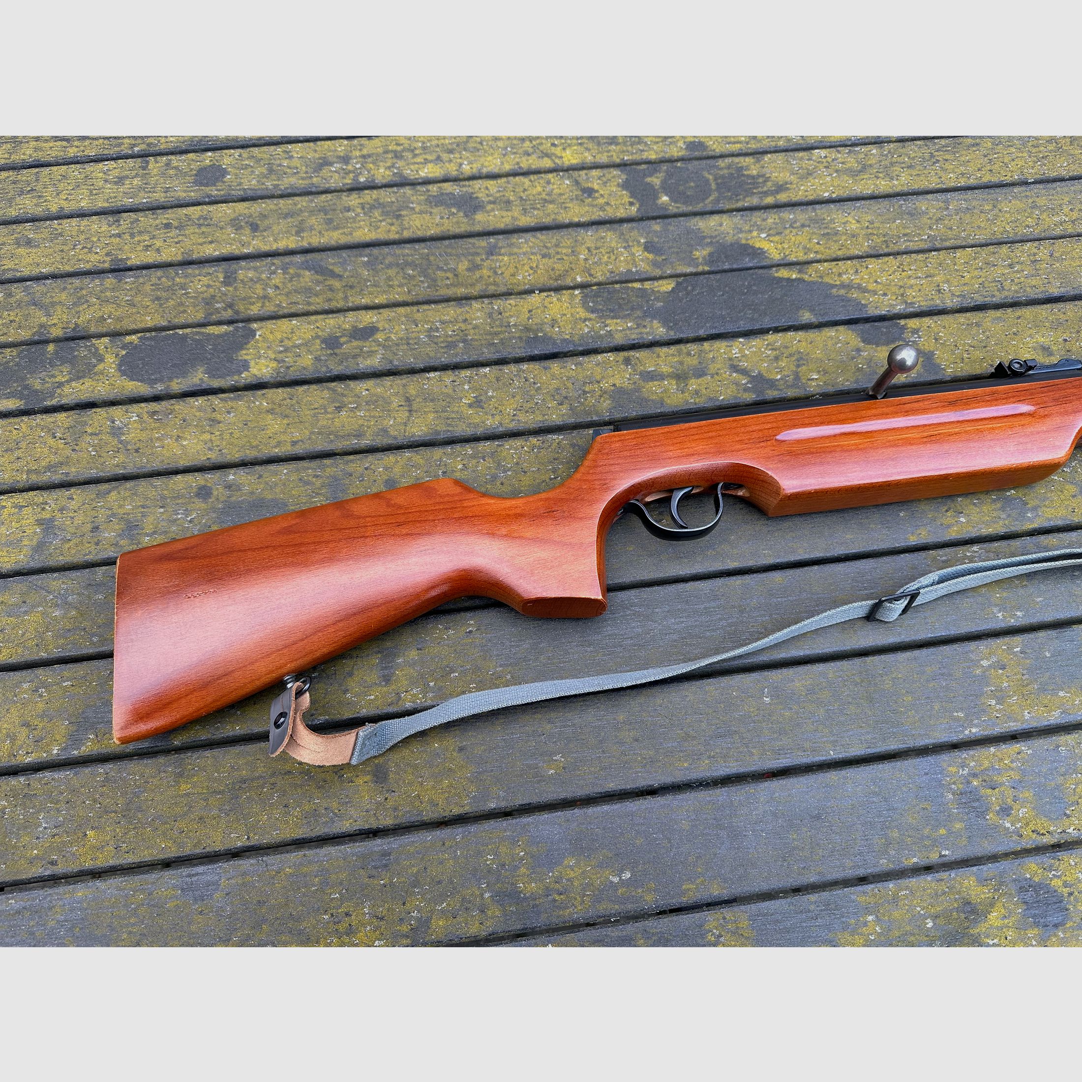 Luftgewehr DDR Haenel Suhl Modell 310 mit Sportschaft