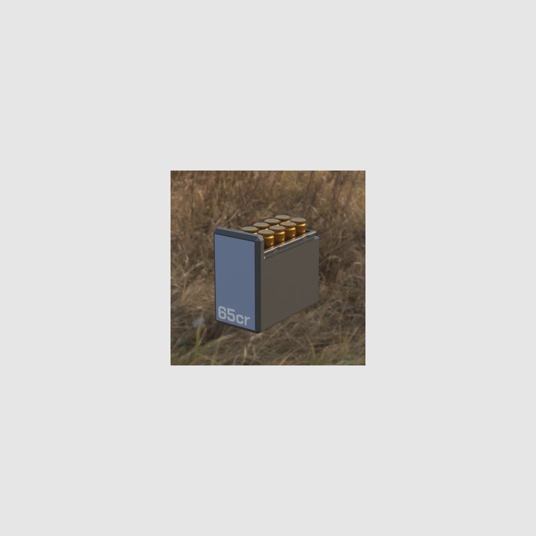 Filamelt Munitionsbox / 6.5 Creedmoor / ‘Schiebedeckel’ / Patronenbox, Ammo Box