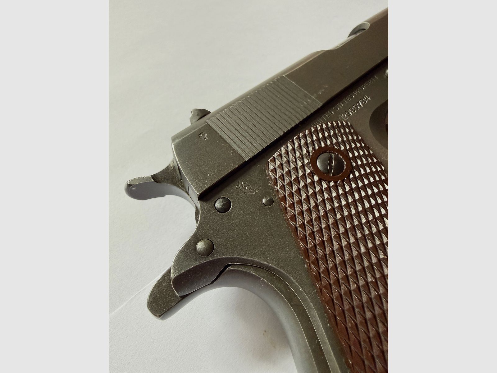 Colt M1911A1 – Esercito degli Stati Uniti WWII – 1943 – originale, corrispondente, GHD