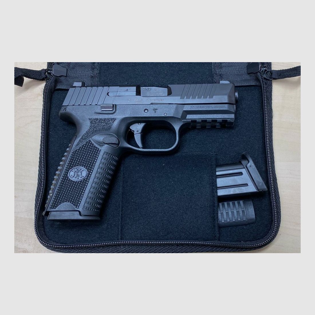 FN509 NMS BLK/BLK DS 2X17 9mmLuger