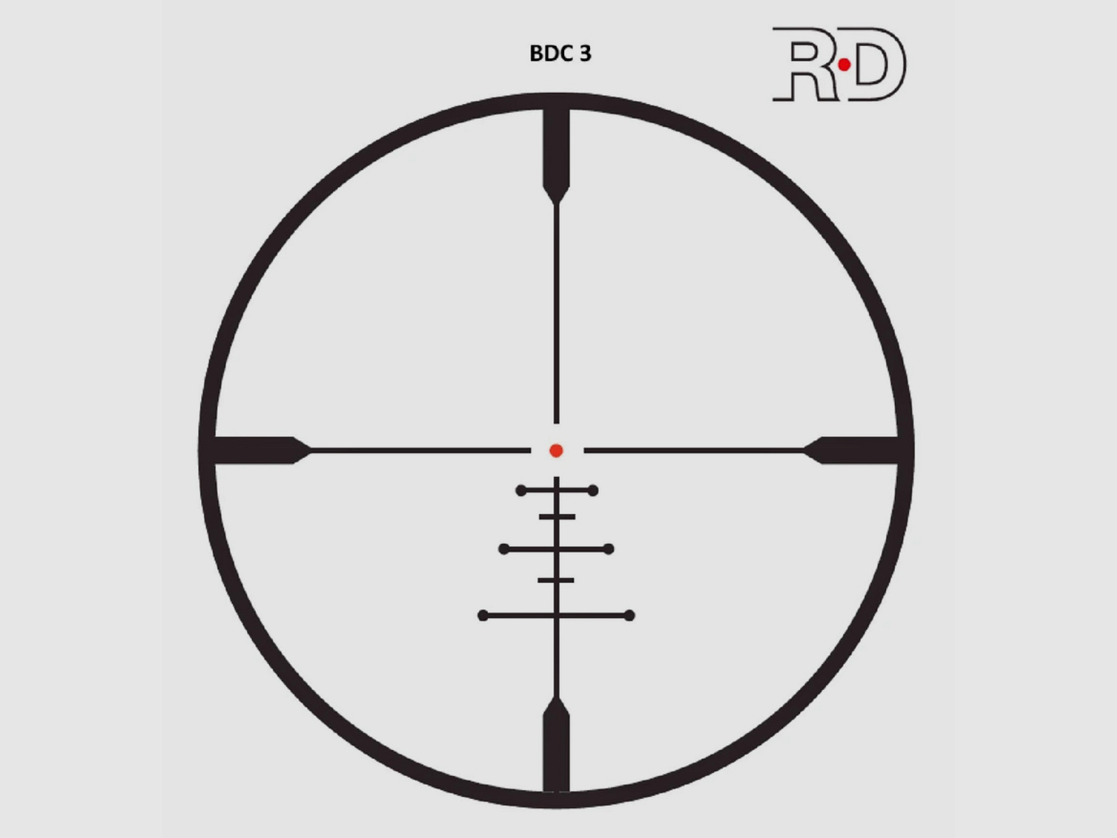 Meopta 1080190A riflescope MeoHunter R5 4-20x50 SFP RD BDC 3