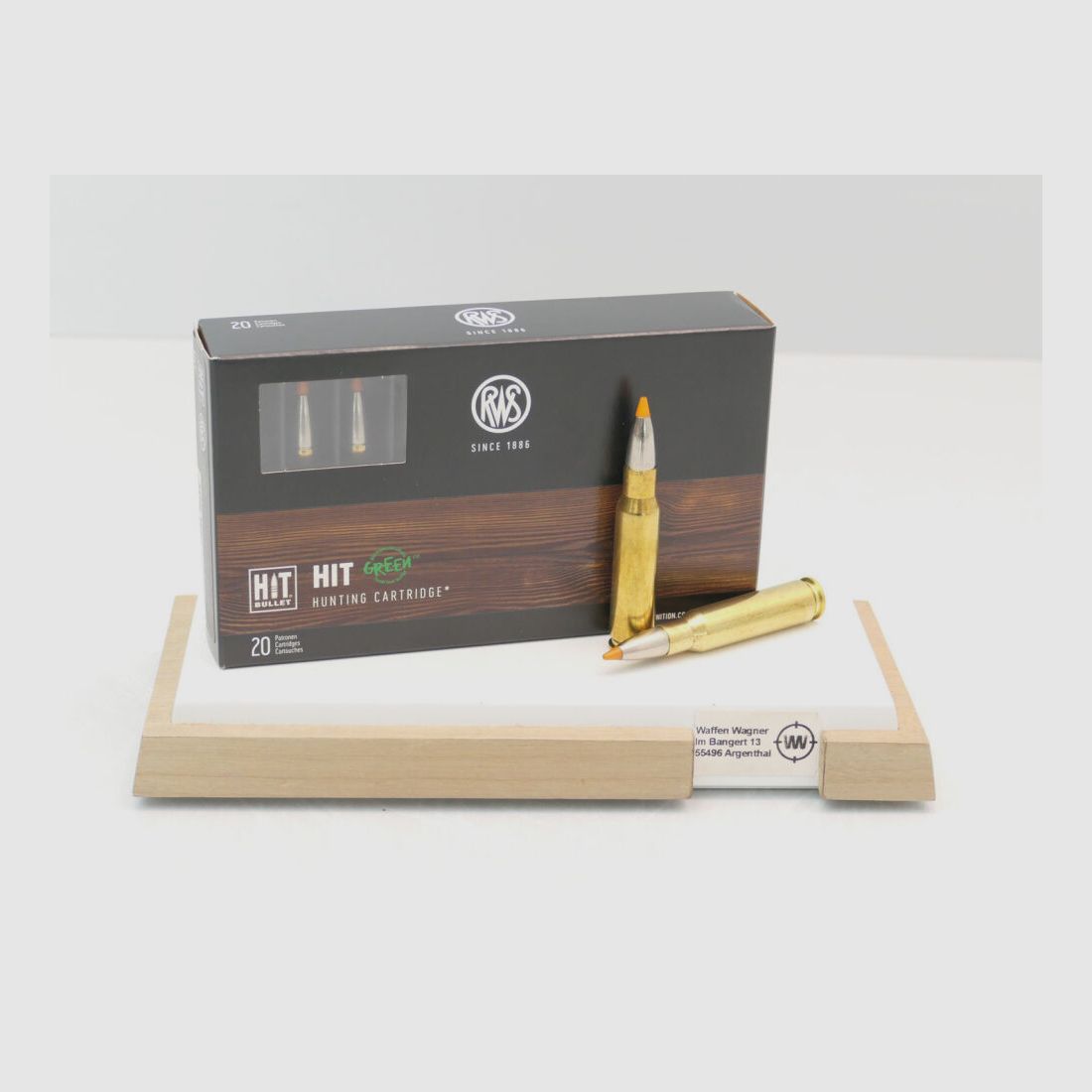 RWS HIT 2,6G 40GR á20 .222 Rem.