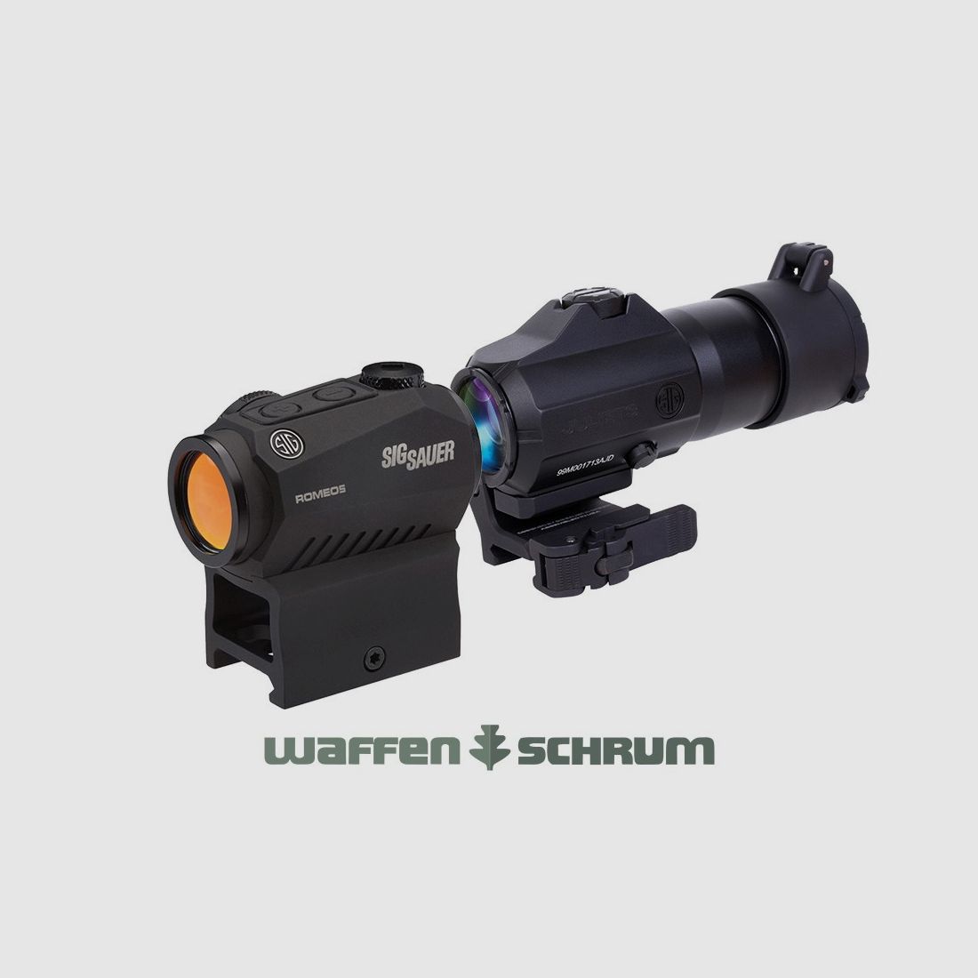 Set di ingranditore SIG-Sauer ROMEO5 + JULIET3 2 MOA - 3x24mm