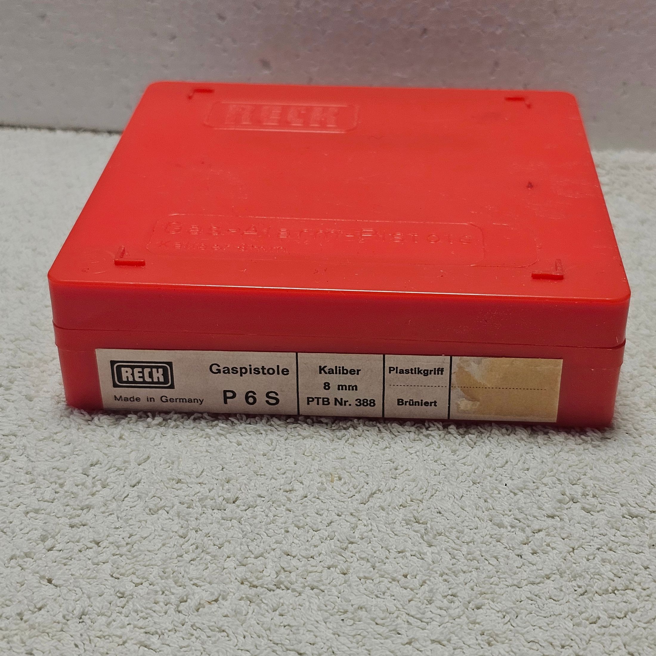 Schreckschusspistole Reck Modell P6s